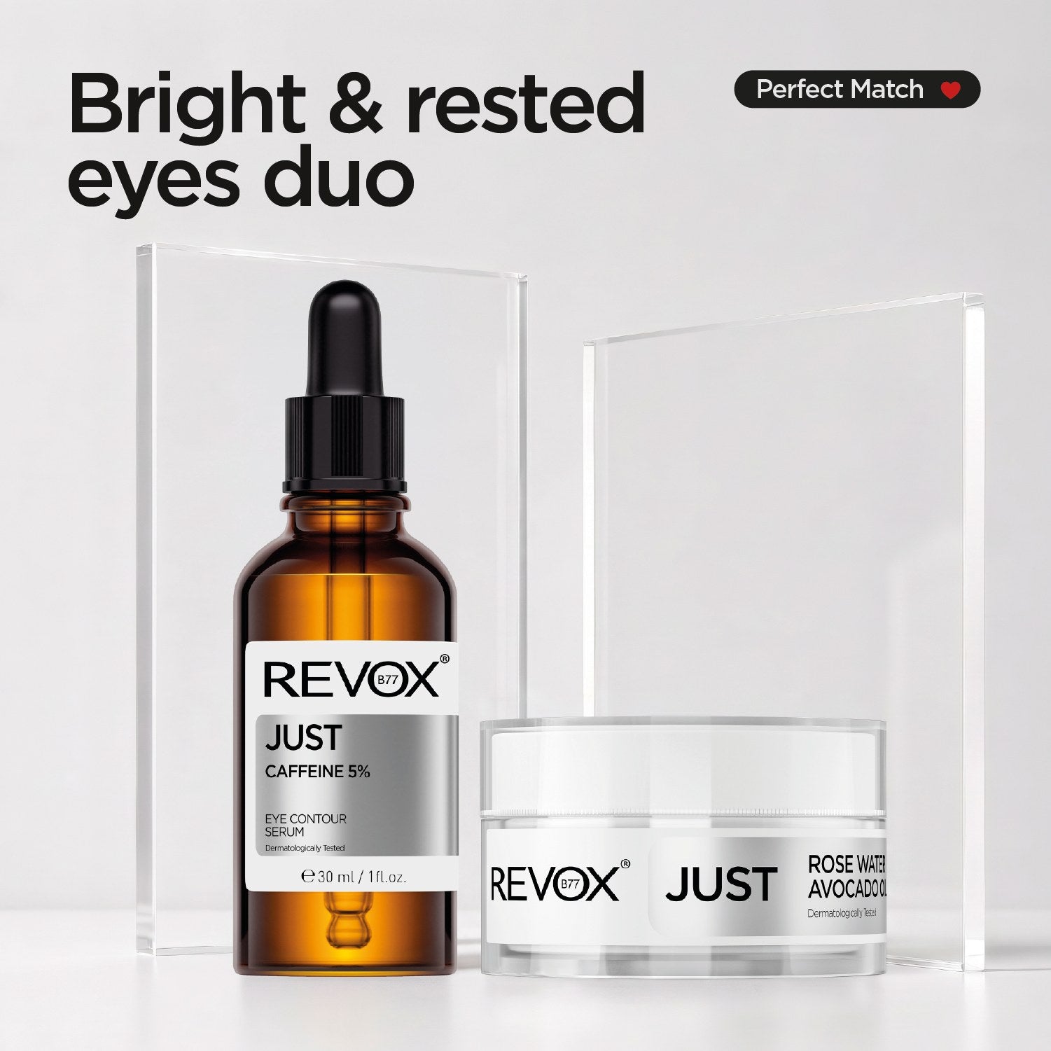 Caffeine 5% + Rose Water Avocado Oil Eye Contour Cream