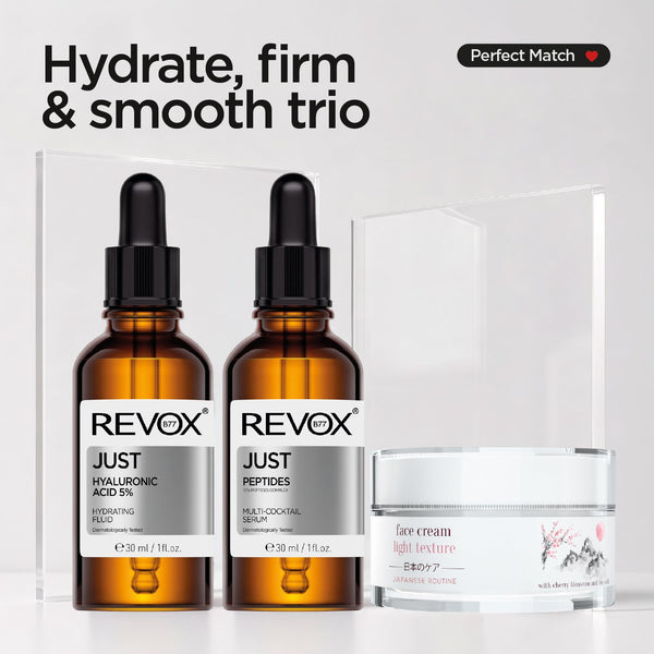 Hydrate, firm & smooth trio