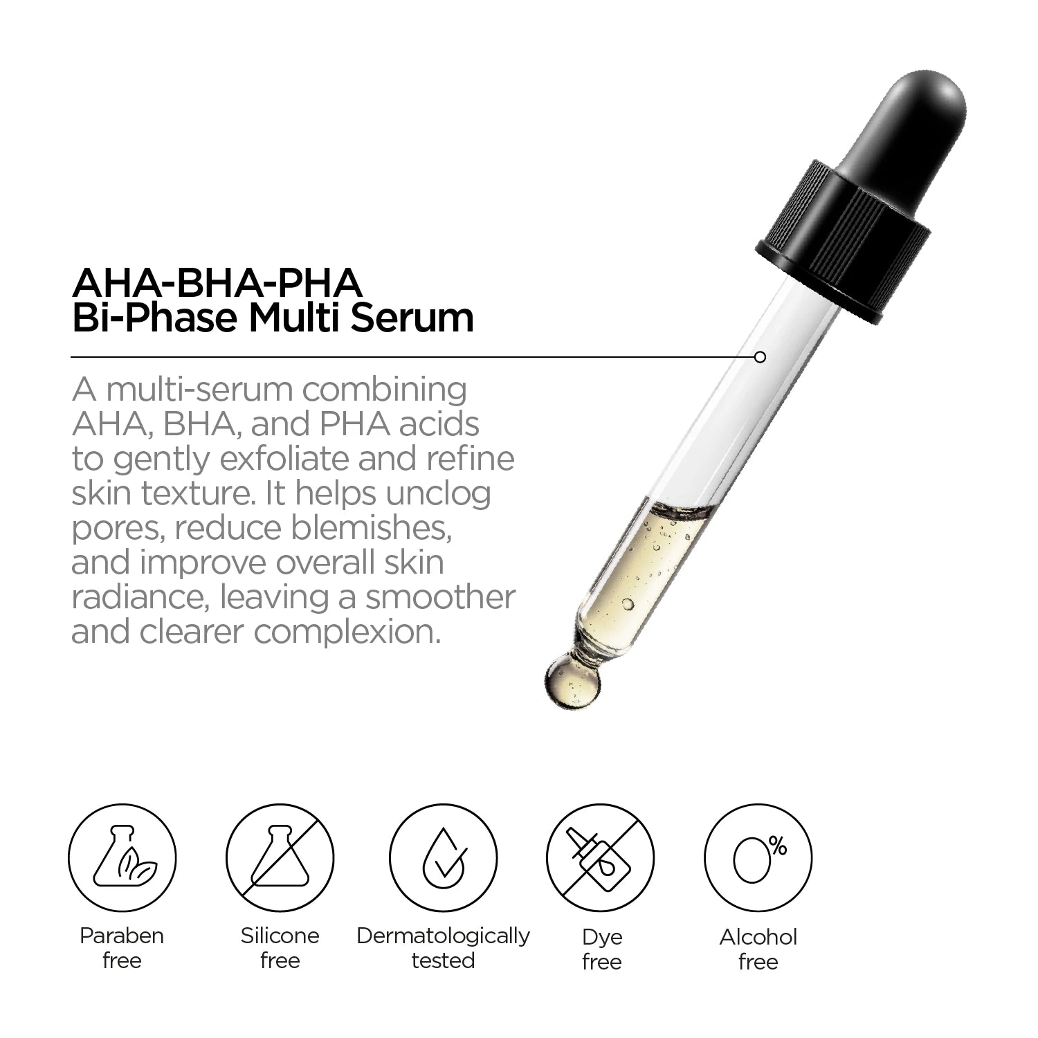 AHA BHA PHA Bi-Phase Multi Serum