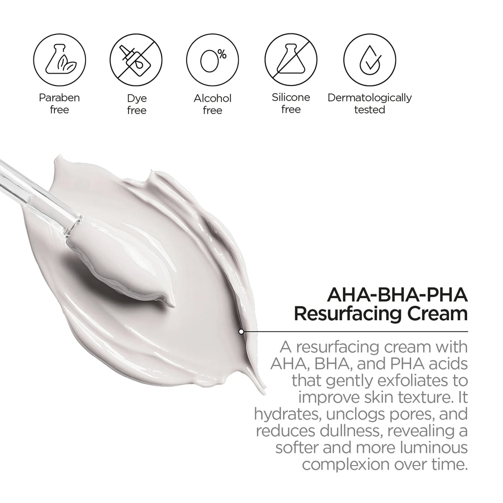 AHA BHA PHA Resurfacing Cream